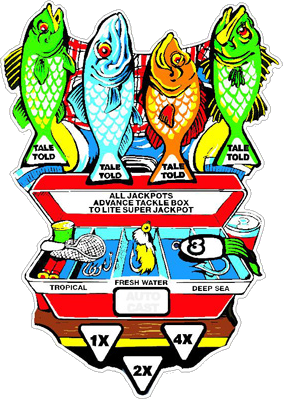 Fish Tales Tackle Box Decal