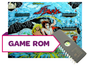 Flash CPU Game Rom