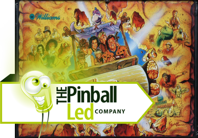 The Flintstones UltiFlux Playfield LED Set - Image 1