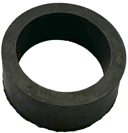 Flipper Rubber Small Black 1 x 1/2 x 5/32 - Image 1