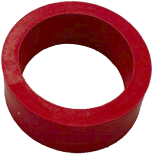Flipper Rubber Small Red 1 x 1/2 x 5/32