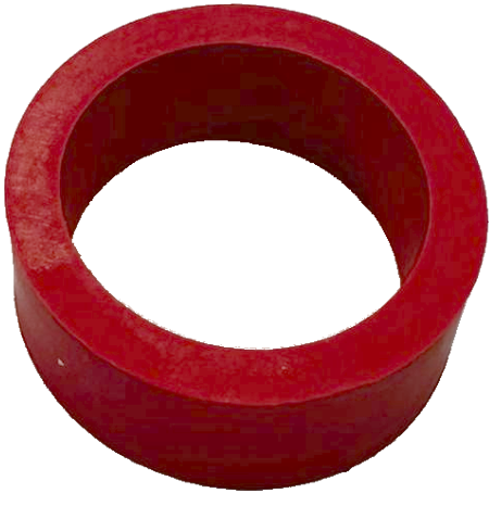 Flipper Rubber Small Red 1 x 1/2 x 5/32 - Image 1