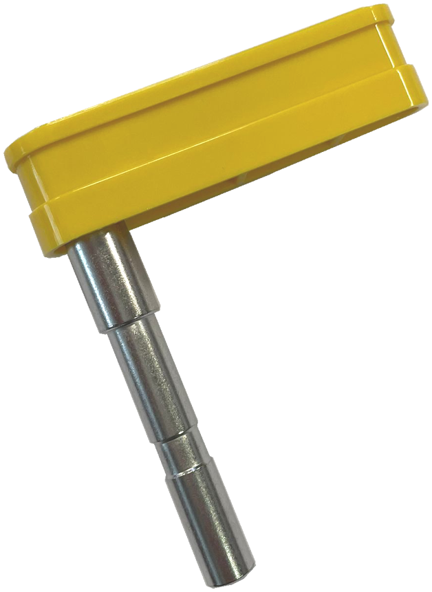 Gottlieb Flipperbat and shaft Yellow A-15531 - Image 1