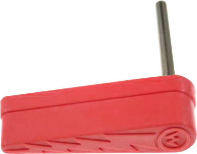 Williams Flipper Bat Red with Lightning Bolt - Image 1