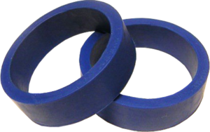 Flipper Rubber 1 1/2" x 1/2" Blue