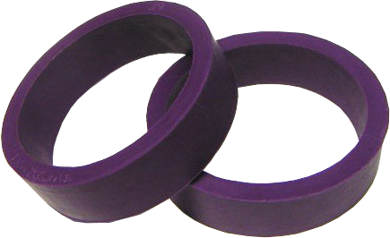 Flipper Rubber 1 1/2" x 1/2" Purple - Image 1