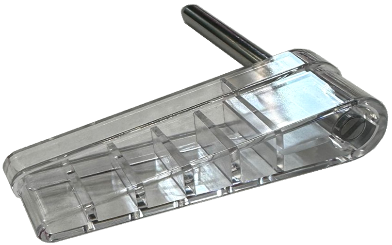 Williams Flipper Transparent Clear Bat - Image 1