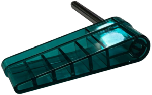 Williams Flipper Transparent Teal/Green Bat
