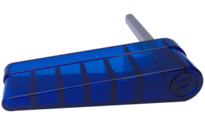 Williams Flipper Transparent Blue Bat