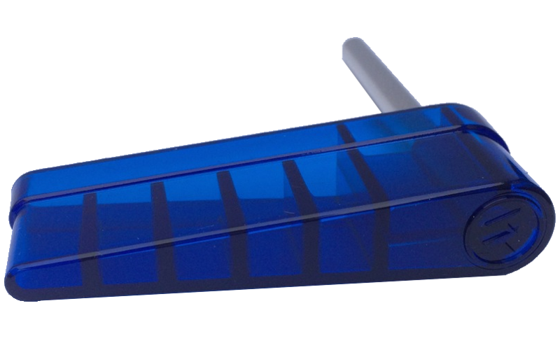 Williams Flipper Transparent Blue Bat - Image 1