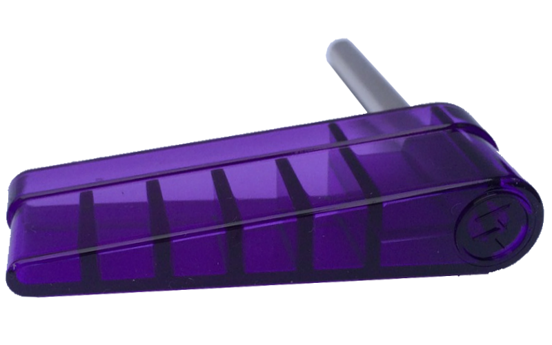 Williams Flipper Transparent Purple Bat - Image 1