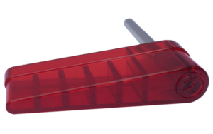 Williams Flipper Transparent Red Bat