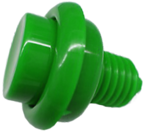 Flipper Button Green