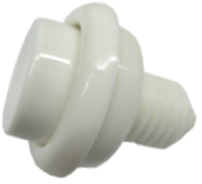 Flipper Button White