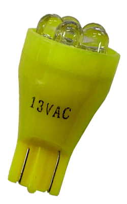 #906 Flasher 5 x LED Yellow