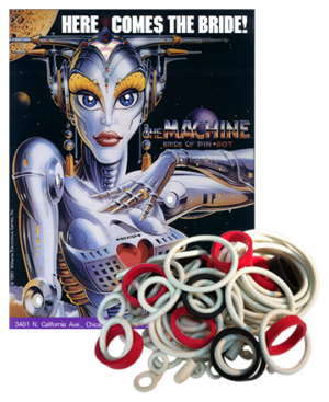 Bride of Pinbot rubberset