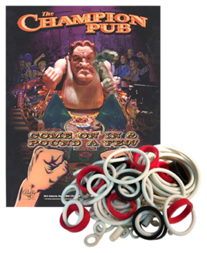 The Champion Pub rubberset
