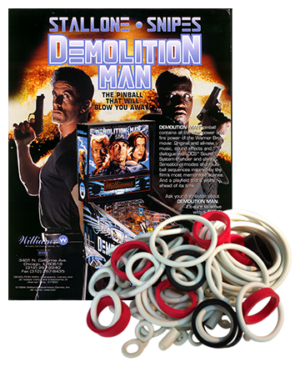 Demolition Man rubberset