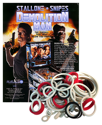 Demolition Man rubberset