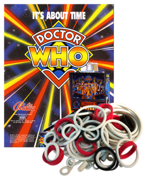 Dr Who rubberset