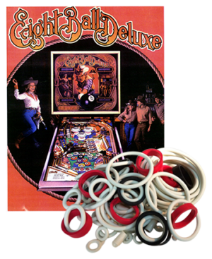 Eight Ball Deluxe rubberset