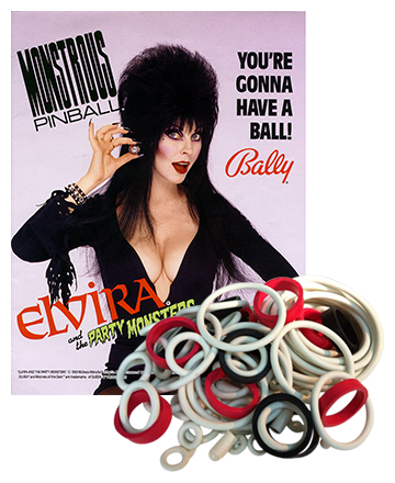 Elvira and the Party Monsters rubberset - Image 1