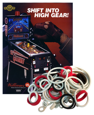 The Getaway rubberset