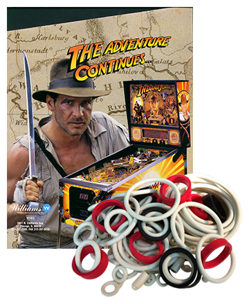 Indiana Jones rubberset - Image 1