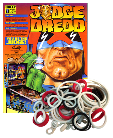 Judge Dredd rubberset - Image 1