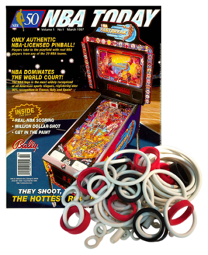 NBA Fastbreak rubberset