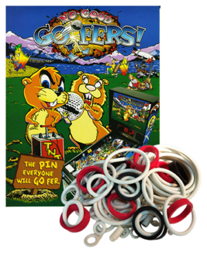 No Good Gofers rubberset
