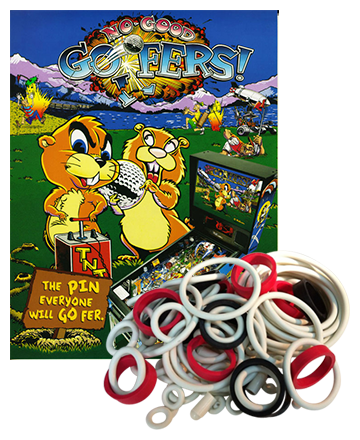 No Good Gofers rubberset - Image 1