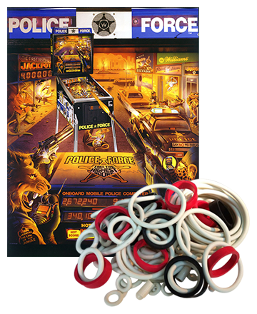 Police Force Rubberset - Image 1