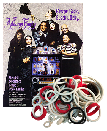 Addams Family & Gold rubberset - Image 1