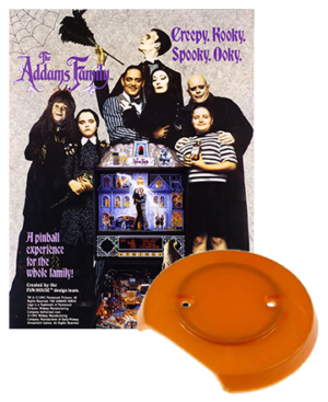 Addams Family Gold bumpercap set