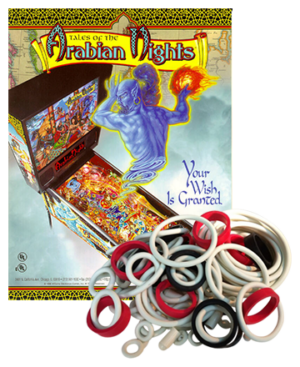 Tales of the Arabian Nights rubberset