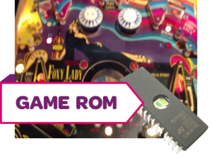 Foxy Lady CPU Game Rom A