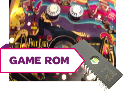 Foxy Lady CPU Game Rom B - Image 1