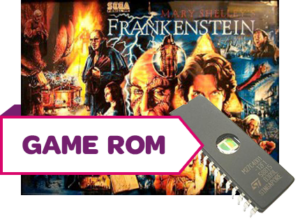 Frankenstein Game/Display Rom Set German