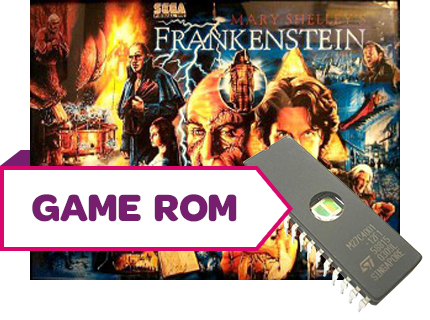 Frankenstein Game/Display Rom Set German - Image 1