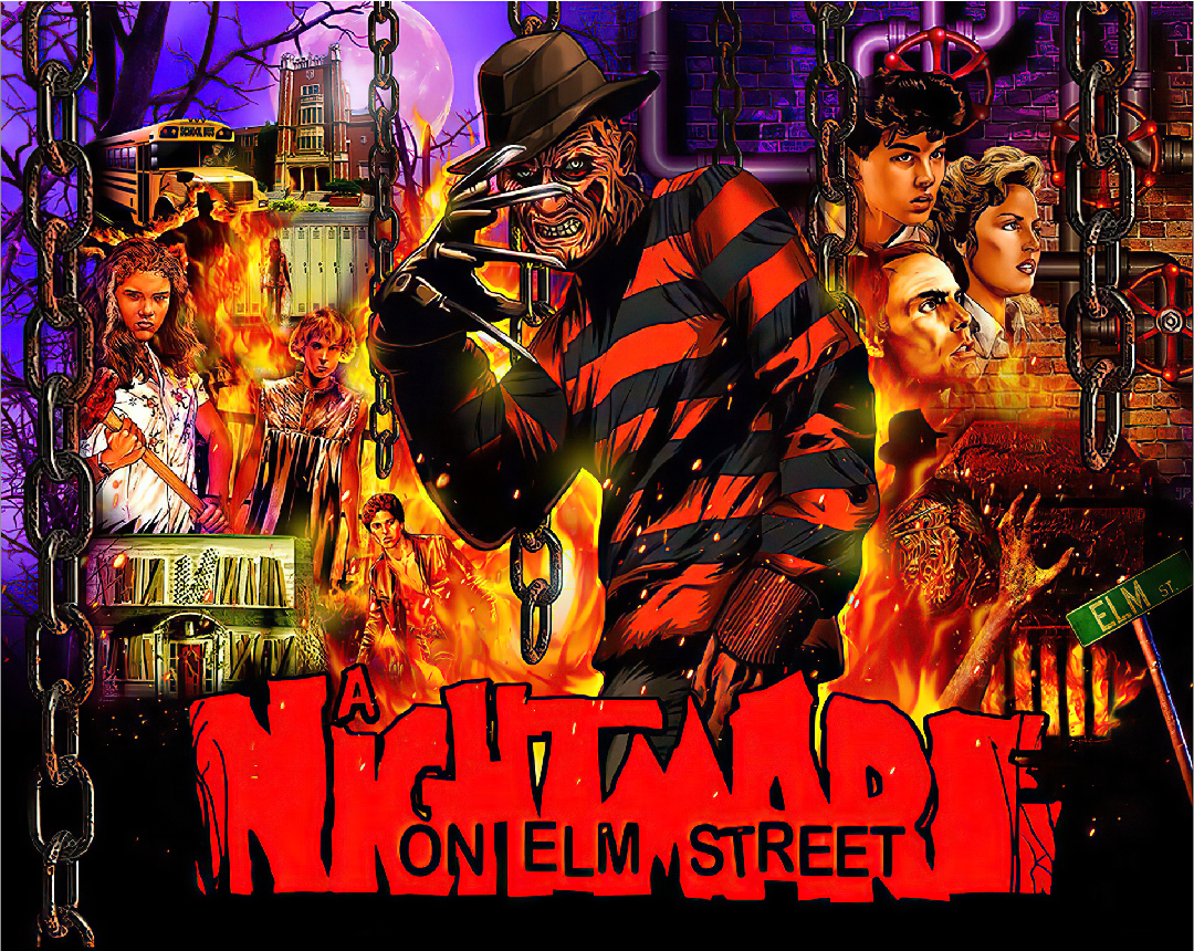Freddy: a Nightmare on Elm Street Alternate Translite - Image 1