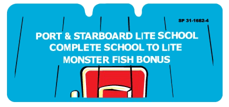 Fish Tales Boat Decal - Image 1