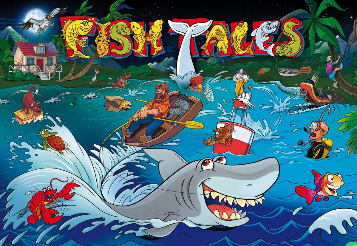 Fish Tales Alternate Translite - Image 1