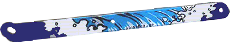 Fish Tales Skinny Plastic 31-1676-12 - Image 1