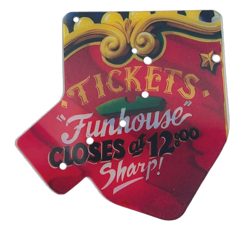 Funhouse Custom Lower Right Plastic - Image 1