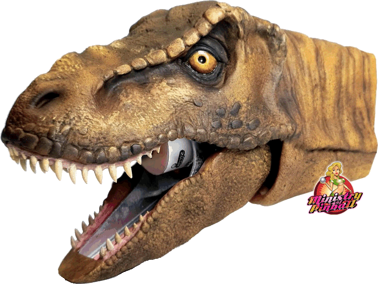 Jurassic Park Sculpted T-Rex Head by The Art of Pinball - Image 2