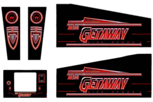 The Getaway Cabinet Decals (Next Gen)