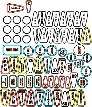 The Getaway Insert Decals