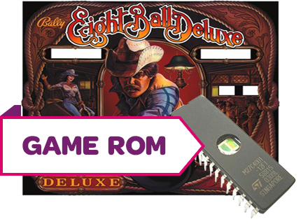 Eight Ball Deluxe CPU Game Rom Set - Image 1