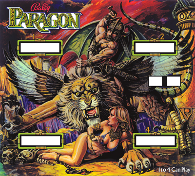 Paragon Backglass - Image 1